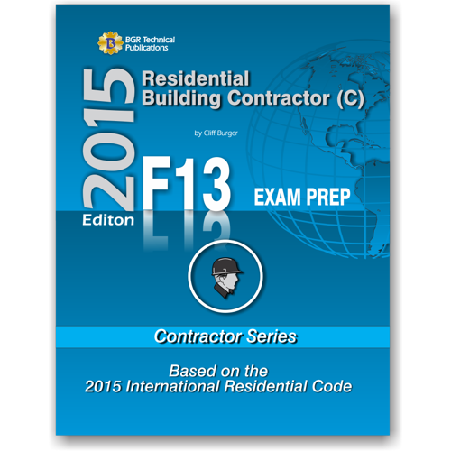 F13 National Standard Residential Building Contractor (C) 2015