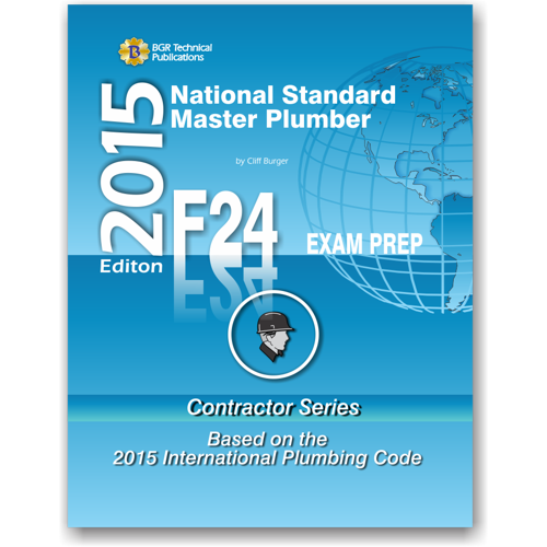 F24 National Standard Master Plumber Questions Workbook ICC Exam