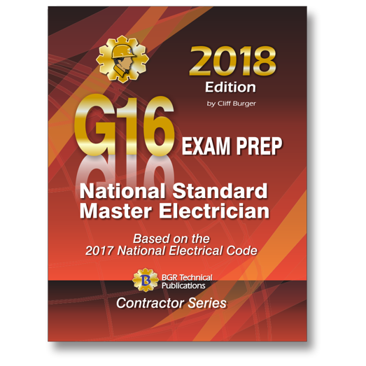 G16 National Standard Master Electrician Workbook ICC Exam 2018