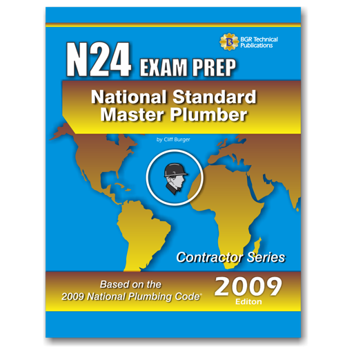 N24 National Standard Master Plumber Questions Workbook ICC Exam