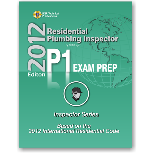2012 Residential Plumbing Inspector