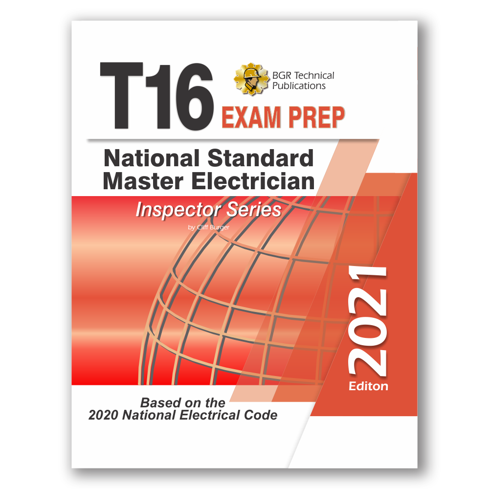 T16 National Standard Master Electrician Workbook ICC Exam 2021